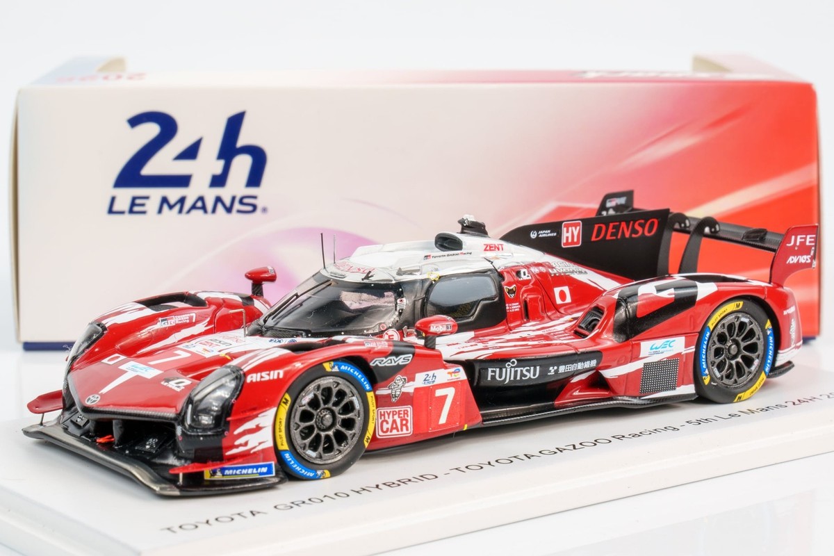 ミニカー TOYOTA GAZOO GR010 #7 2023 1/43 LIMITED Spark - 1:43 Toyota GR010 Hybrid No.7 Toyota Gazoo Racing 5th