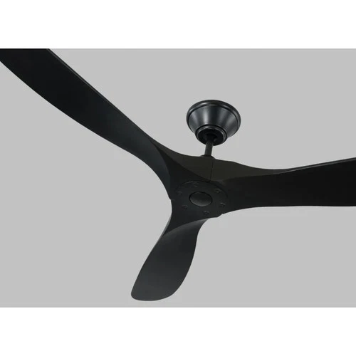 Maverick 60" Ceiling Fan - Matte Black Finish with Black Blades, DC Motor - Picture 2 of 7