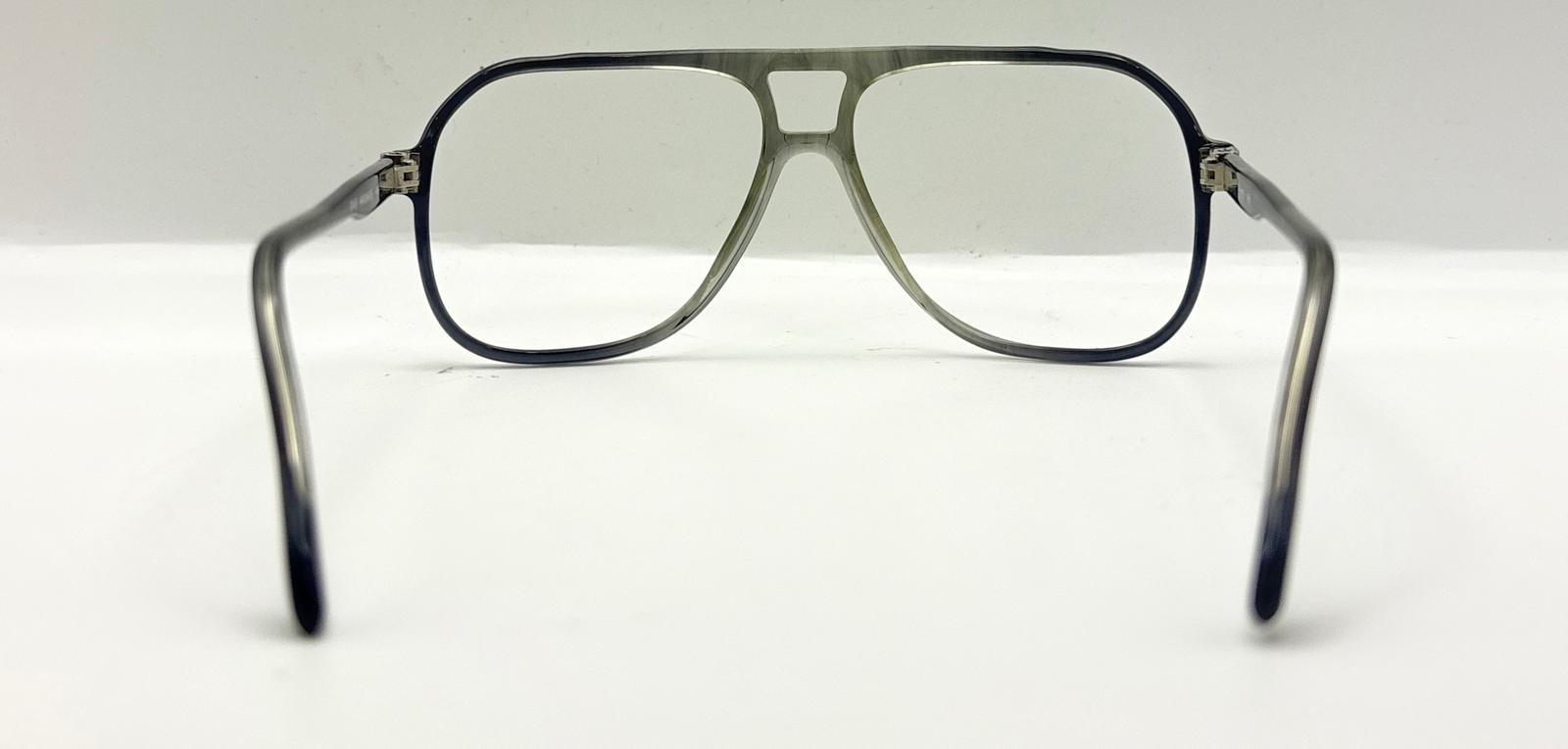 Vintage Dave Gray Translucent Pilot Sunglasses FR… - image 6