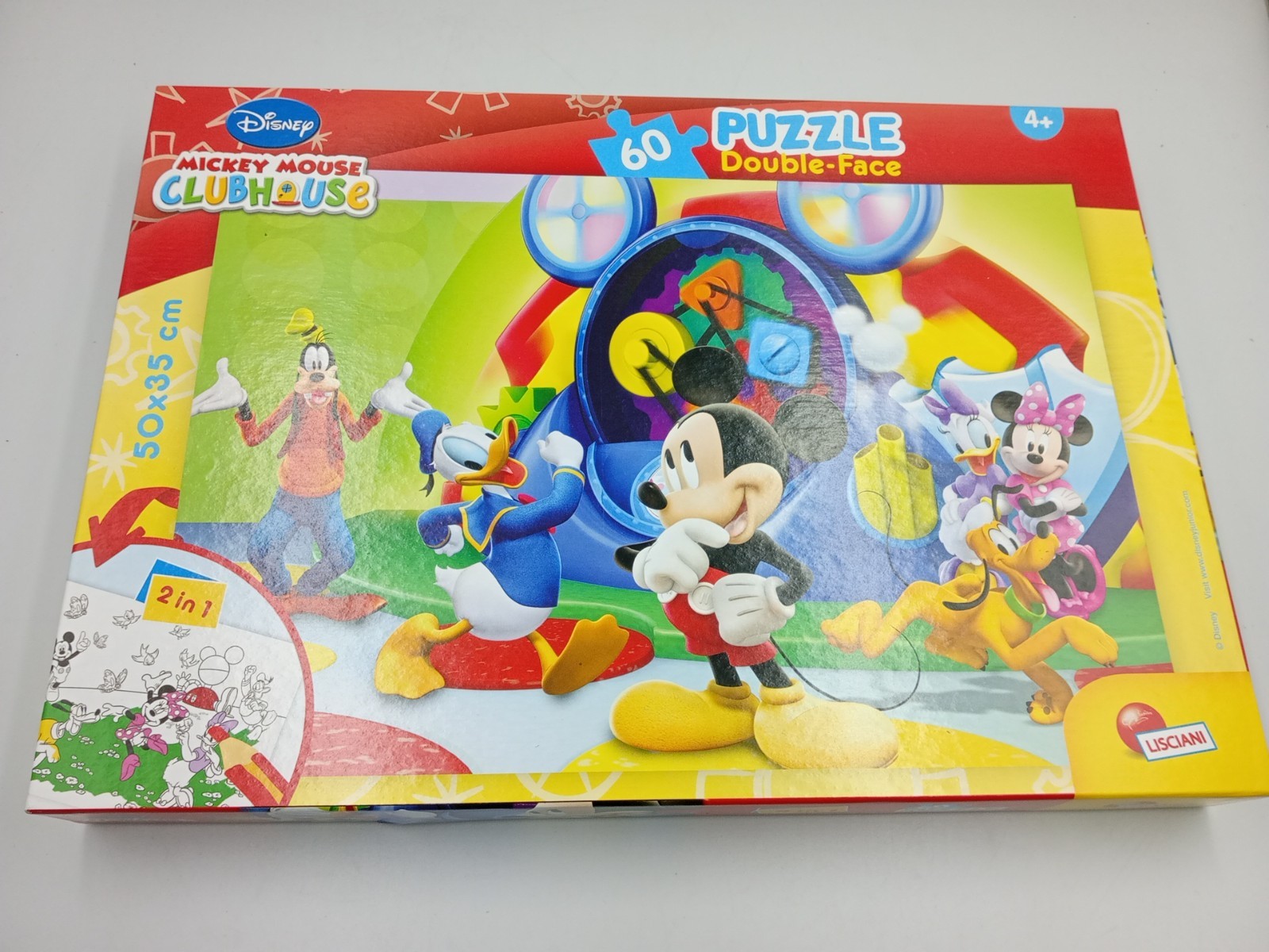 Disney Mickey Mouse Clubhouse Puzzle Double Face 60 Piece