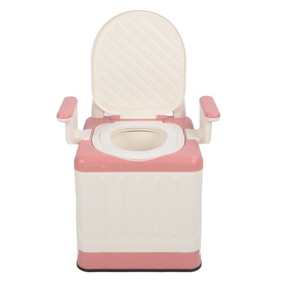 Bedside Commode For Adults Anti Slip Soft Padded High Weight Capacity Bedsid URS