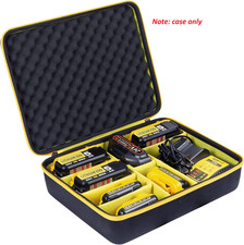 DEWALT Battery Organizer Storage Case Waterproof Box Carrying Bag Hard Travel Bo