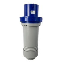 SCAME SCM4100P9W Industrial Male Plug 200-250V 3P+E 4 Pin IP67 9h Blue Used