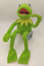 Kermit The Frog Plush Nanco Jim Henson's Muppets Green Stuffed Animal 12" W/Tag