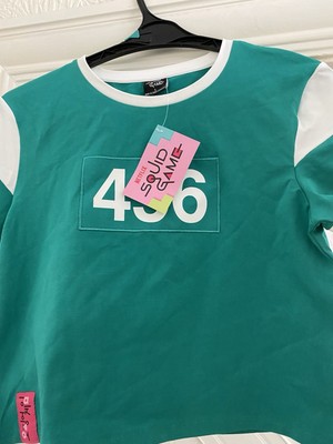 Squid Game Player 456 Damen Large Baby T-Shirt