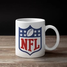 NFL Coffee Mug, NFL Logo Mug, Sport Coffee Mu...