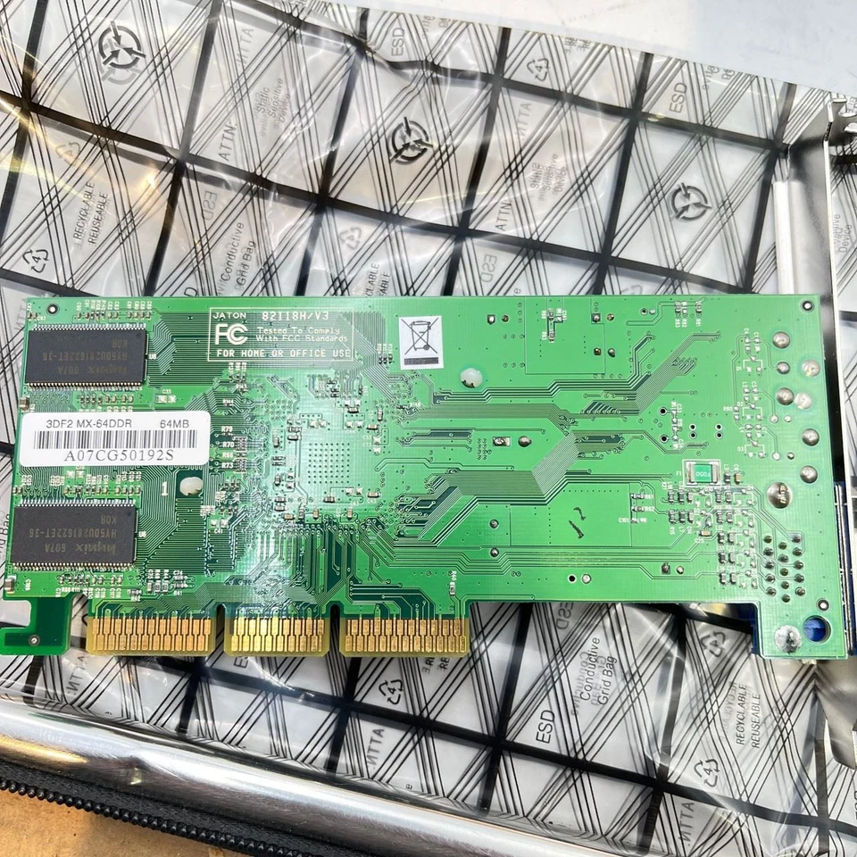 3DForce2 MX 64DDR GeForce2 MX400 64MB DDR AGP 4X 2nd Gen GPU New - Image 4 of 4