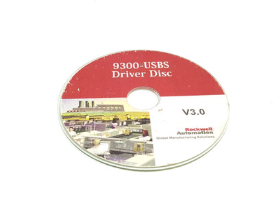 ROCKWELL AUTOMATION 9300-USBS Driver Disc V3.0