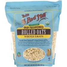 Bob's Red Mill Old Fashioned Organic Rolled Oats 32 oz Pkg