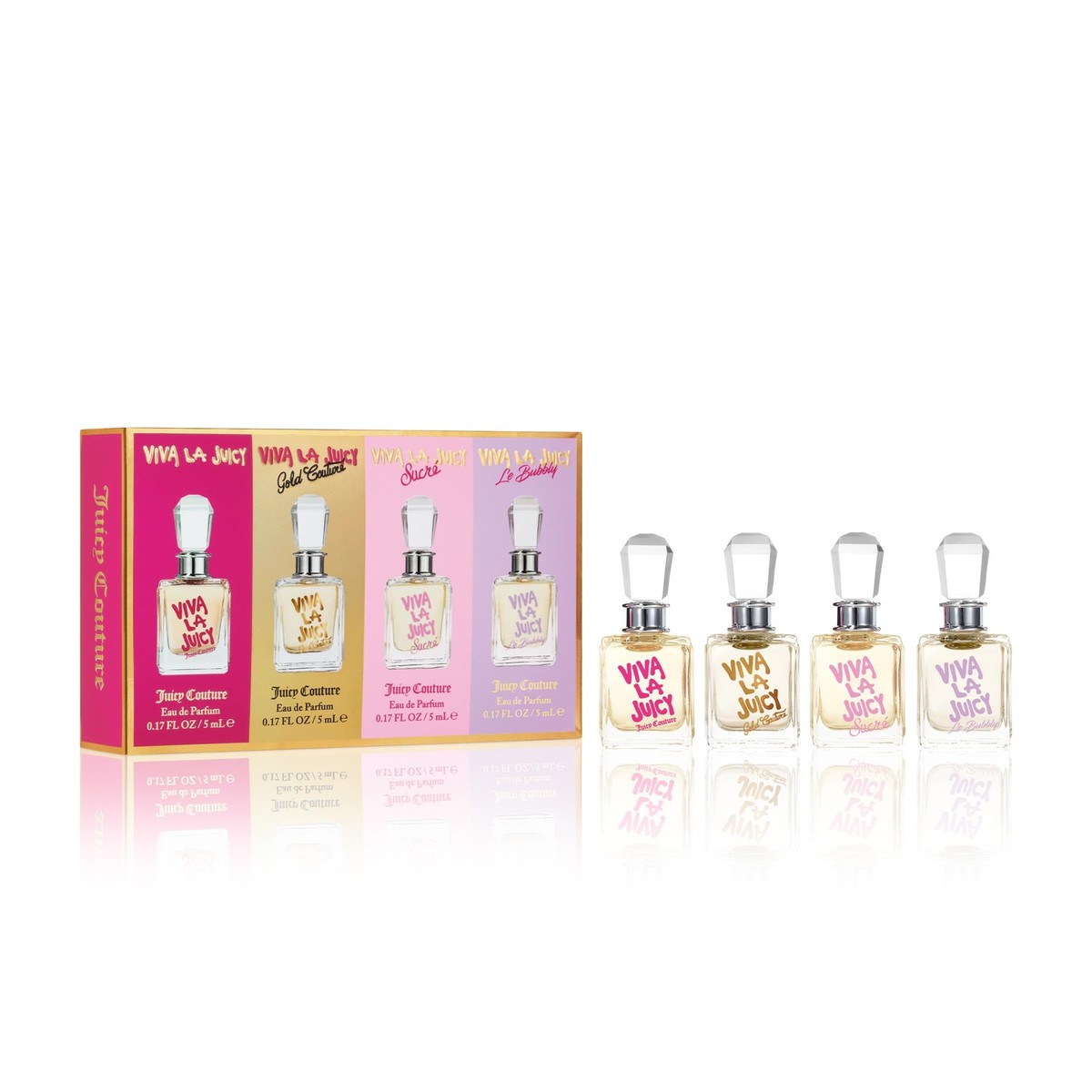 Viva La Juicy Perfume Sampler 0.17 Fl Oz Pack Couture Piece Mini
