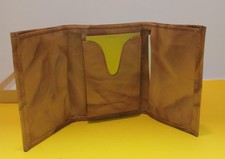 Vintage Wyandotte Leather Inc Trifold Wallet Genuine Cowhide New With Box