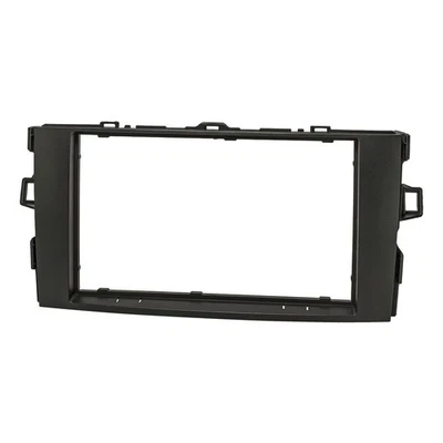 Cache radio double DIN adapté pour support 2DIN de voiture Toyota Auris E150 ... - Photo 1/2