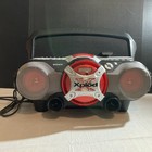 Sony XPLOD BOOMBOX CD/Cassette/Radio/Aux w/ Power Cord & Remote Tested Works!