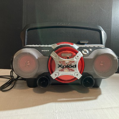 Sony Xplod Boombox Model CFD G505 CD Cassette Am FM Radio for sale
