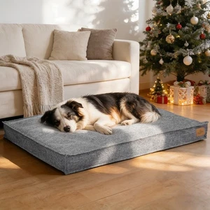 Waterproof Dog Bed Heavy Duty Cover Hardwearing Puppy Pet Cushion Mattress Tough