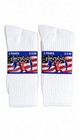 12 Pairs Men's Cotton Crew Everyday Cushion White Socks Size 10-13 New — photo 9