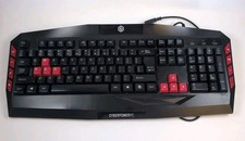 Cyberpower PC Gaming Keyboard Multimedia Blac...