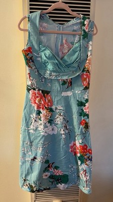 EVC Early 60s Vintage Floral Sundress XL