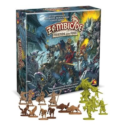 Zombicide Green Horde: Friends and Foes Italienisch Erweiterung Brettspiel CMON