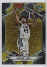 2023-24 Bowman U Best Yellow Refractor 59/75 Malik Hall #57 3hd