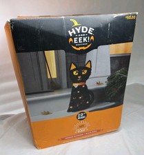 Hyde and Eek Lit Animated Black Cat 20" Indoor - Outdoor Halloween 
