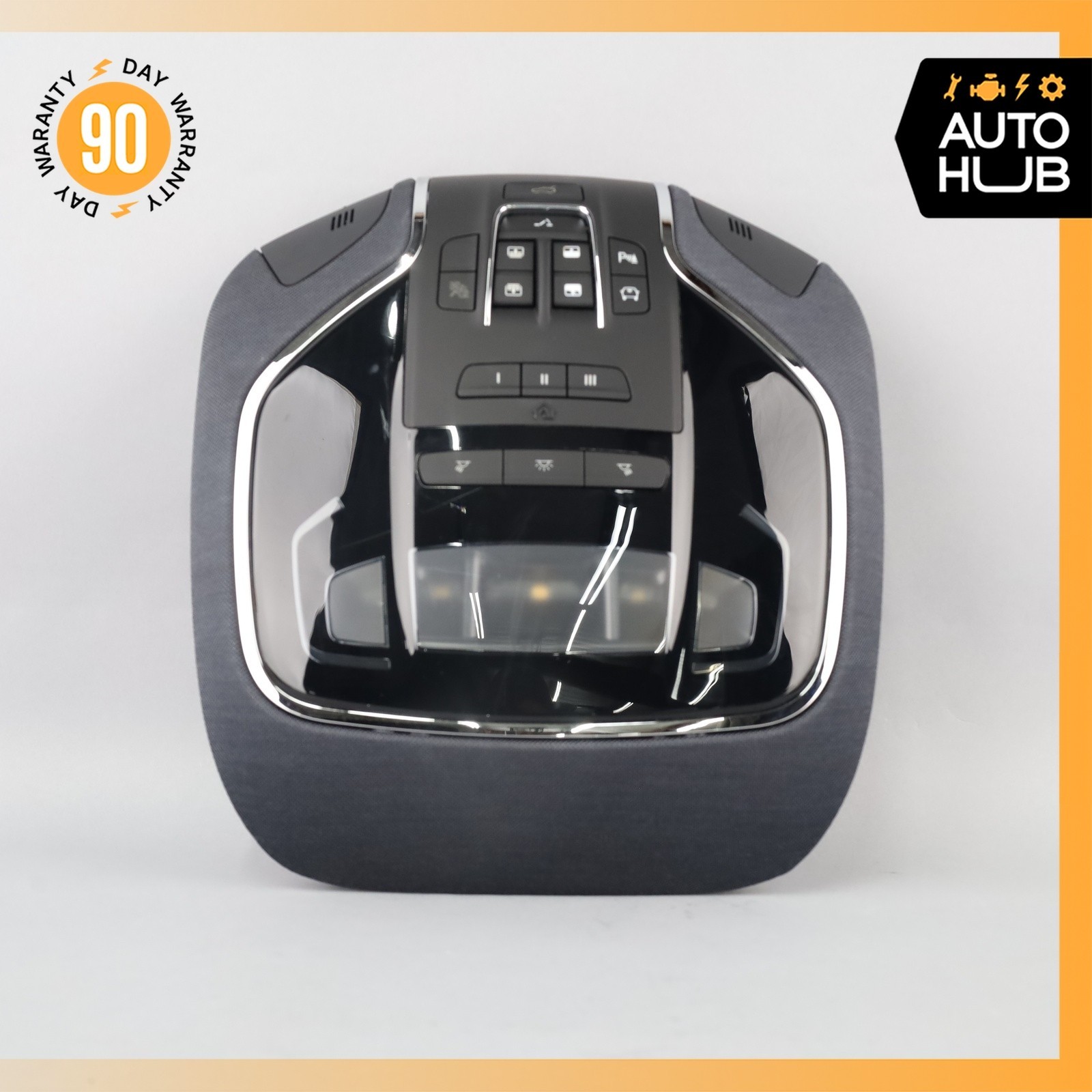 17-20 Maserati Levante M161 Interior Overhead Dome Light Lamp Black OEM 89k