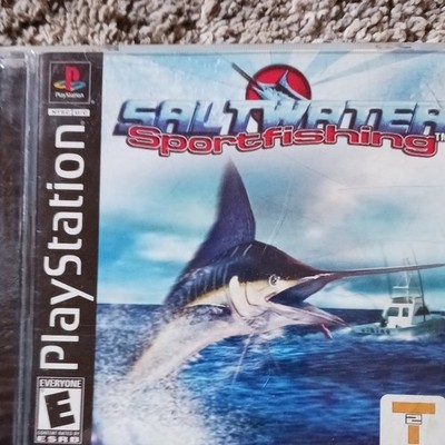 Take 2 Interactive Saltwater Sportfishing Sony PlayStation 1 Manual Included