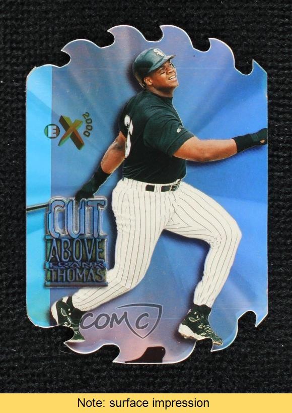 1997 Skybox E-X 2000 A Cut Above Frank Thomas #1 HOF READ dd2