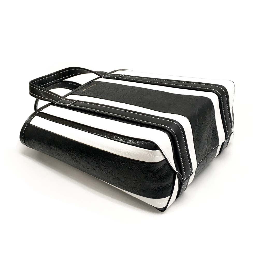 ハンドバッグ BALENCIAGA HAND BAG (6729832100P 6190) BALENCIAGA 672983 1VGAN 1090 Tote Bag Leather Black White