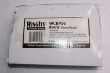 WingIts Corner Shower Basket Polished Stainless Steel 6" WCBPS6