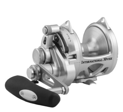 Penn International VISX 30 2 Speed Conventional Reel | INT30VISXS SILVER