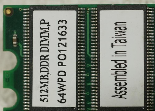 5 sticks, 512MB ea DDR1 RAM 400MHz PC3200 184PIN DIMM nonECC (read), working Exc - Picture 5 of 7