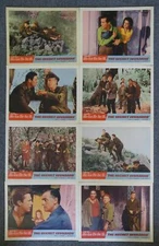 THE SECRET INVASION 1963 Original 11x14 Movie Poster Lobby Card Set EDD BYRNES
