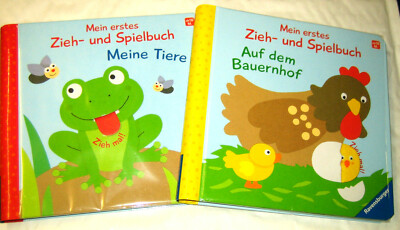 Mein erstes Zieh-und Spielbuch    UNGELESEN ° Sandra Grimm ° ab 18 Monate ° 