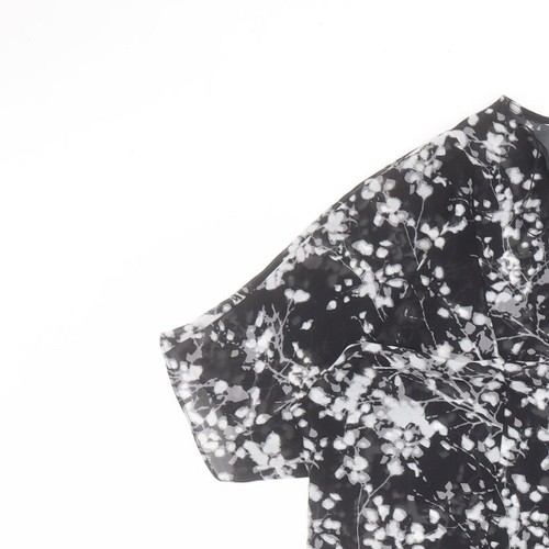 South Womens Black Polyester Blend Blouse Size 12 - Picture 3 of 12