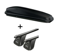 Skibox Jueasy300+DachträGer VDP Stahl FüR FüR Ford S-Max 5TüRer Ab 15
