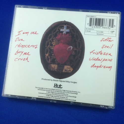 SMASHING PUMPKINS: Gish Remastered 1994 (ULTRA RARE NEW UK 1ST PRESS CDHUTX2 ) - Picture 2 of 10