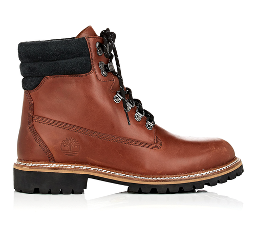 6 Inch Premium Brown Leather Boots 