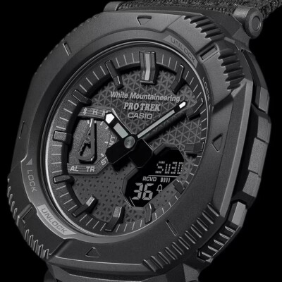 Casio Pro Trek x White Mountaineering Outdoor Rotary Bezel
