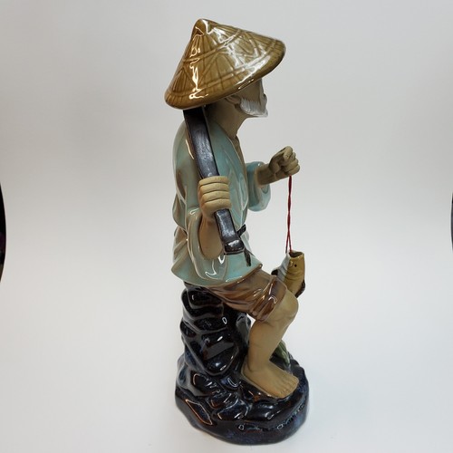 Large Ceramic Chinese Mudman with Yoke - Picture 6 of 10
