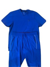 USED CHEROKEE IFLEX/Infinity Scrubs. ROYAL BLUE TOP AND BOTTOM.