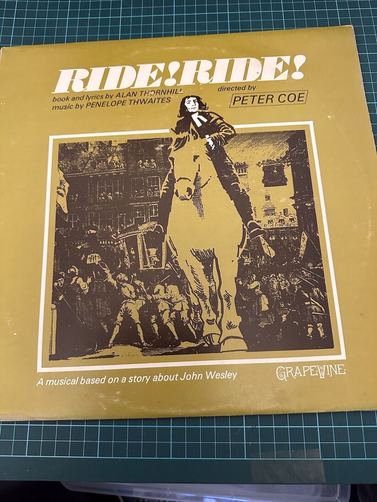 Ride! Ride! LP. Musical Based On The Life Of John Wesley. Grapevine Records