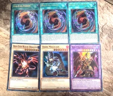 Red-Eyes Fusion Package (3x fusion, 1x dark dragoon) ALL Ultra Rare Yugioh Mint