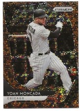 Yoan Moncada 2020 Panini Prizm Bronze Donut Circles /25 Chicago White Sox