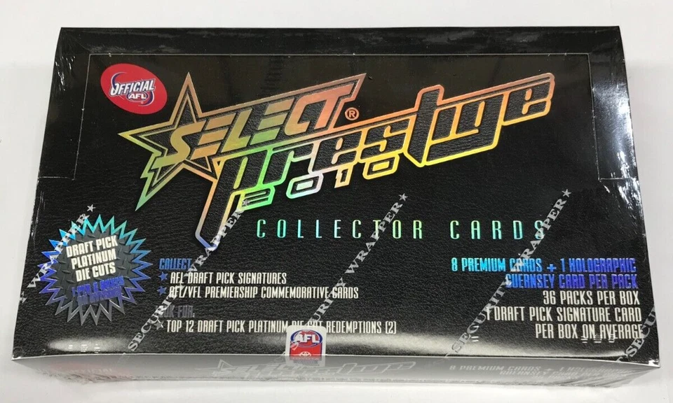 2010 Select AFL Prestige Trading Cards Factory Sealed Box (36 packs)-HOT