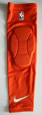 Nike NBA Hyperstrong Padded Elbow Sleeve Team Orange/White Adult L/XL