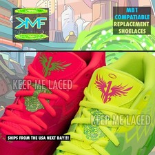 KMF Oval MB.01 Compatible Replacement Shoelaces Melo Ball PUMA Buy 2 Get 1 Free