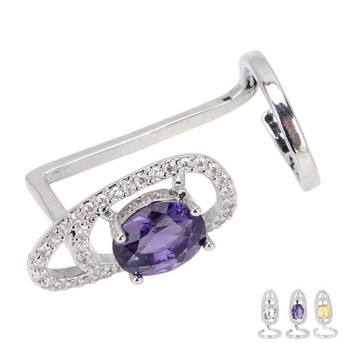 Anello Unghie Strass Lucido Delicato Copri Unghie Anello Gioielli Gi L2S - Foto 13 di 31