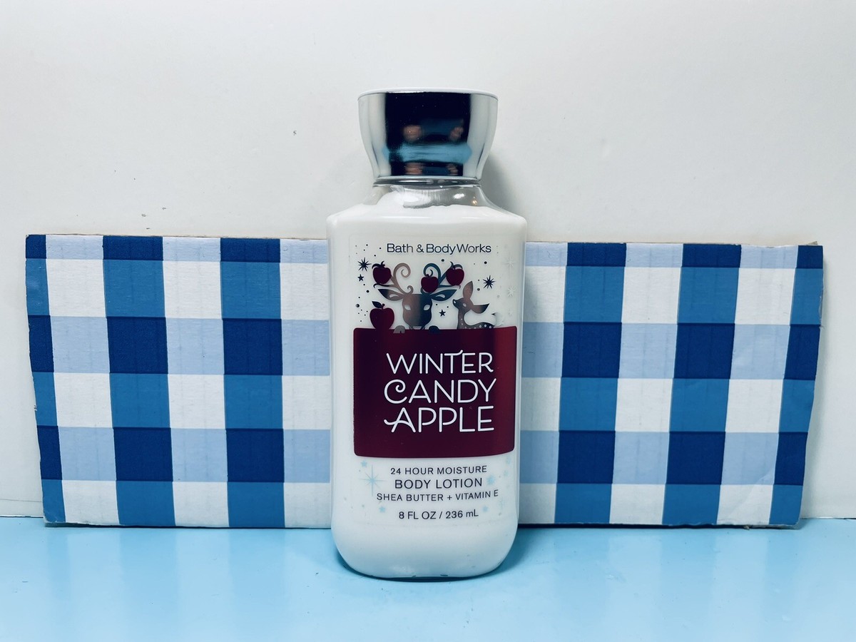 【WinterCandyApple】Bath&bodyworksボディローション BATH & BODY WORKS - WINTER CANDY APPLE - BODY LOTION - 24 HR