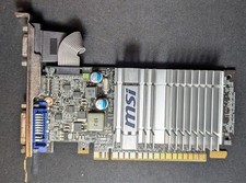MSI GeForce 8400 GS 512MB DDR3 PCI Express 2.0 x16 Video Card N8400GS-MD512H